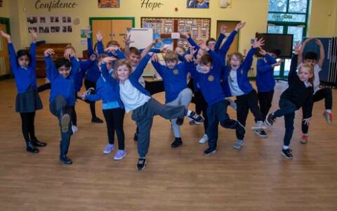 Children of Burntstump Seely C of E Academy take World Book Day a dance step further!