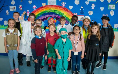 Career day inspires children to aim high at Hucknall National C of E Primary School