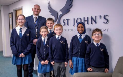 St John’s C of E Academy is a Good school says Ofsted! Pupil tells inspectors their school is ‘inspirational’.