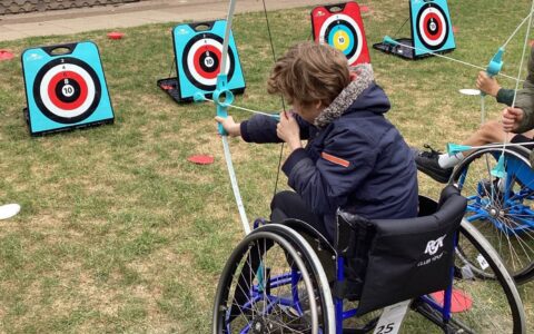 Children at Linby cum Papplewick Church of England Primary School enjoy a week of Paralympic Sports coaching